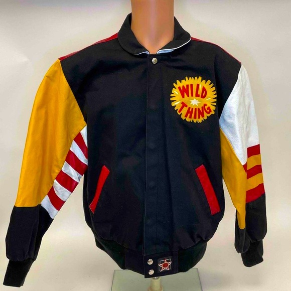 Jeff Hamilton Wild Thing Taz Vintage Multicolor Jacket - RARE - Picture 2 of 6